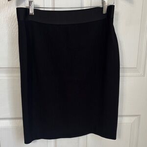 EVERLANE Black viscose stretch mini skirt size Large